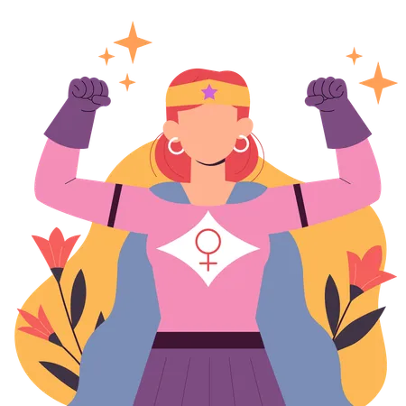 Super women  Illustration