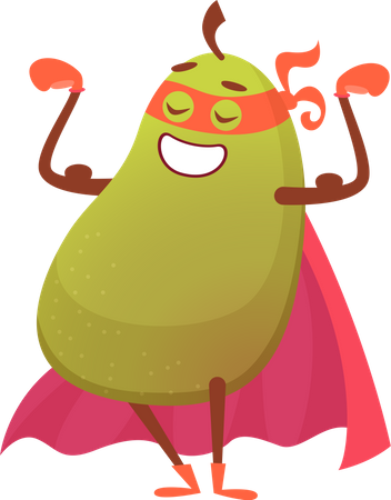 Superfrucht  Illustration