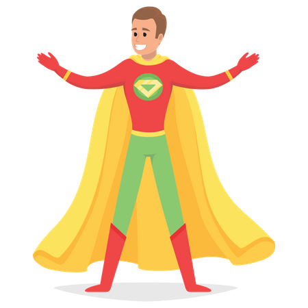 Superhombre  Ilustración