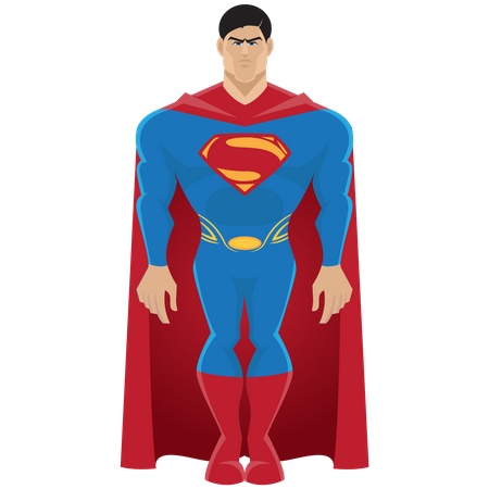 Superman Illustration