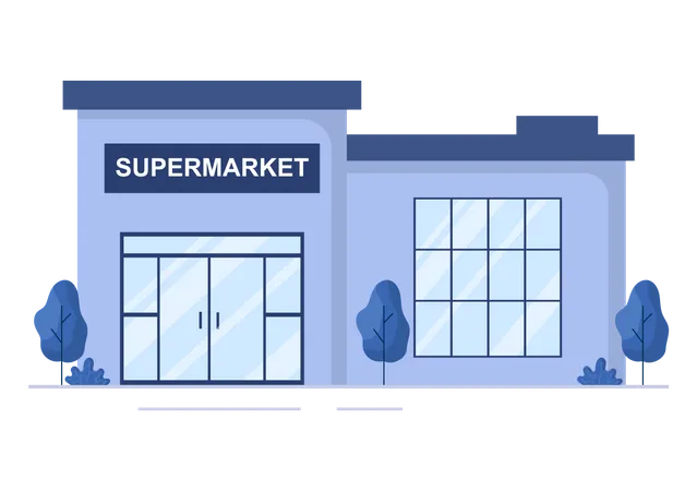 Supermarket  Illustration