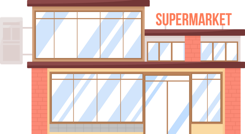 Supermarket  Illustration