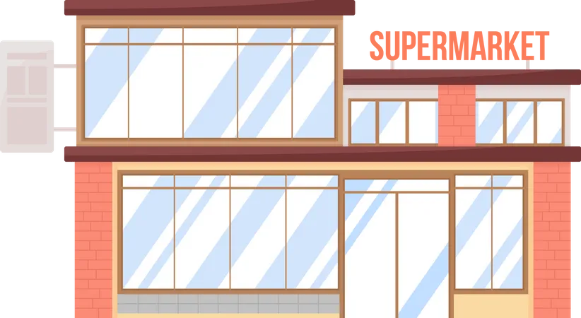 Supermarket  Illustration