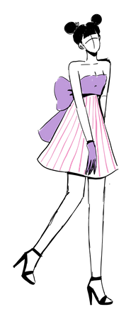 Supermodel  Illustration