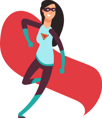 Supermujer  Illustration