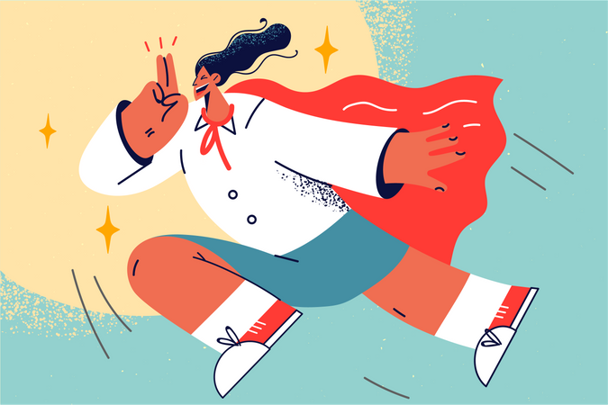 Supermujer  Ilustración