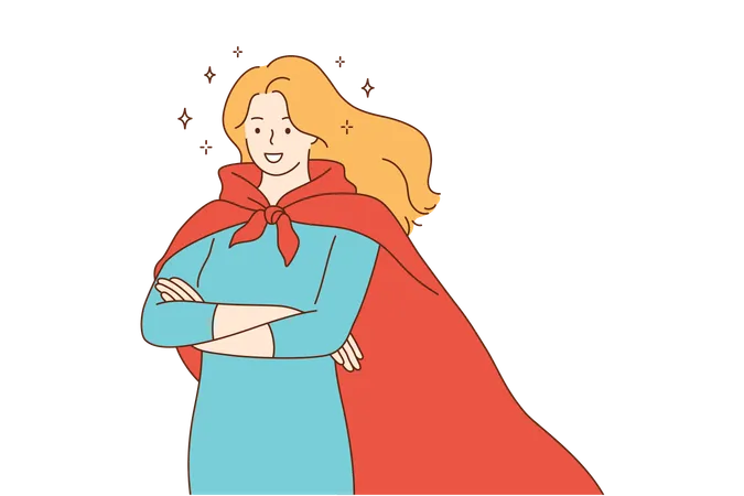 Supermulher  Ilustração