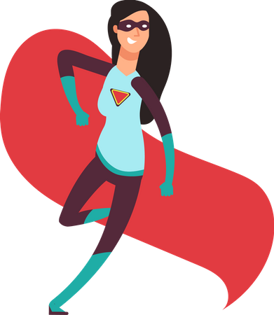 Supermulher  Ilustração