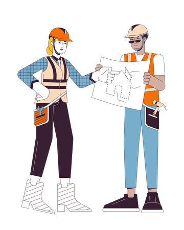 Supervisor team  Illustration