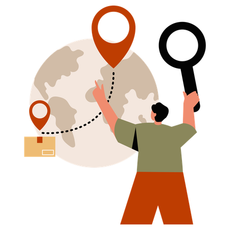 Supply Chain Efficiency  Illustration