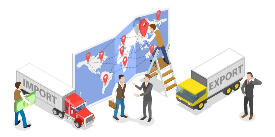 Supply Chain Management  Illustration