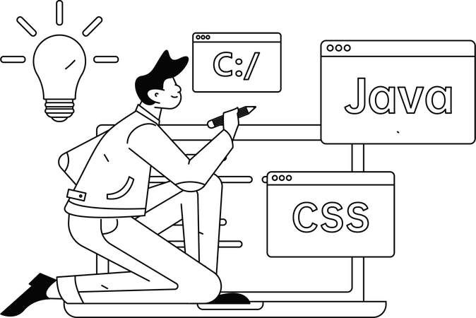 Service client  Illustration