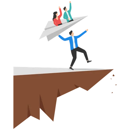Support employees to success  Illustration