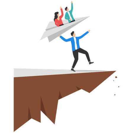 Support employees to success  Illustration