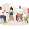 illustrations for support group