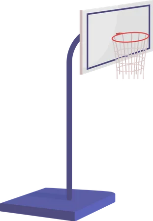 Support pour panier de basket  Illustration