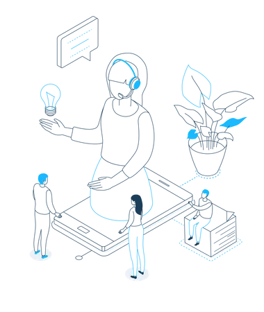 Soutien technique  Illustration