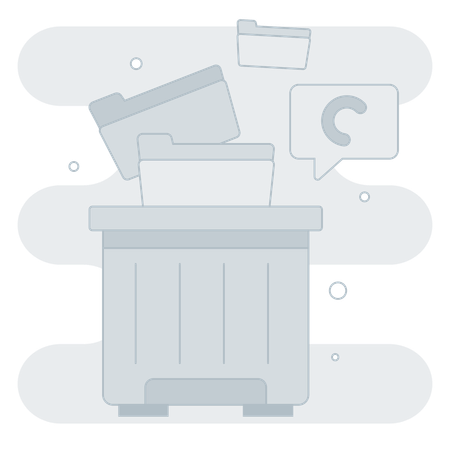 Suppression de fichier  Illustration