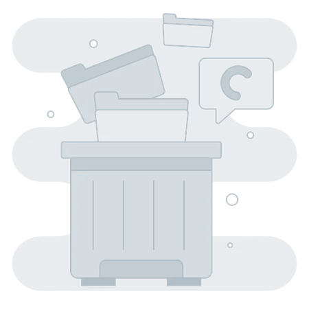 Suppression de fichier  Illustration