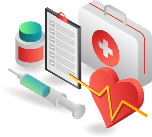Suprimentos médicos  Ilustração