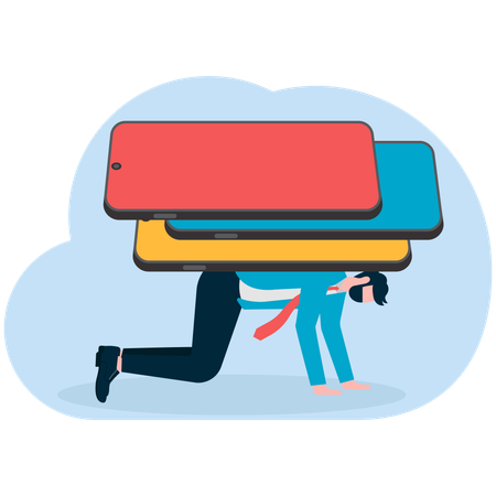 Surcharge d'information  Illustration