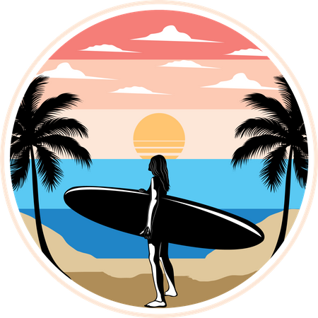 Surf  Illustration