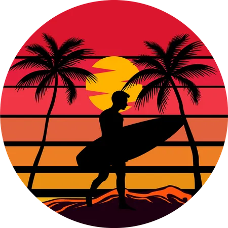 Surf  Ilustración