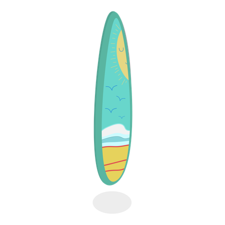 Surfbretter  Illustration