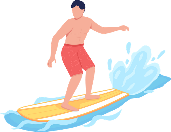 Surfer  Illustration