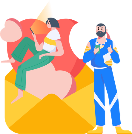 Surprise de la Saint-Valentin  Illustration
