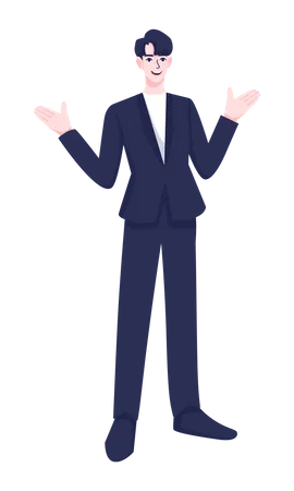 Surprised Businessman  Illustration