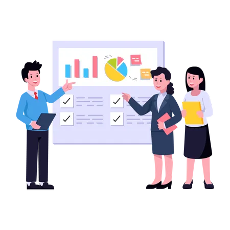 Survey Analysis Flat Illustration Is Now Available Or Premium Download Illustration