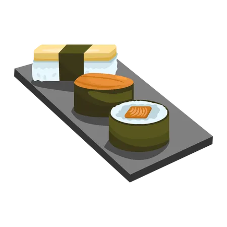 Sushi  Illustration