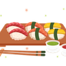 sushi illustrations