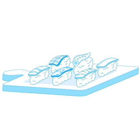 Sushi  Illustration