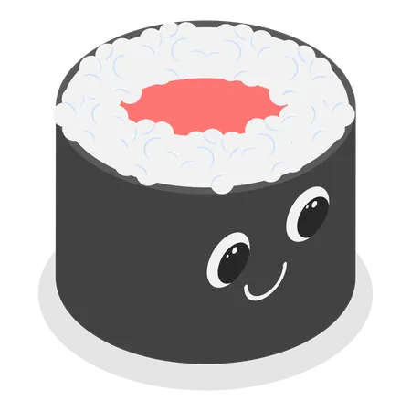 Sushi roll  Illustration
