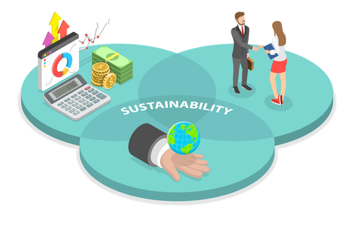 Sustainability Science and Economic Growth  Illustration