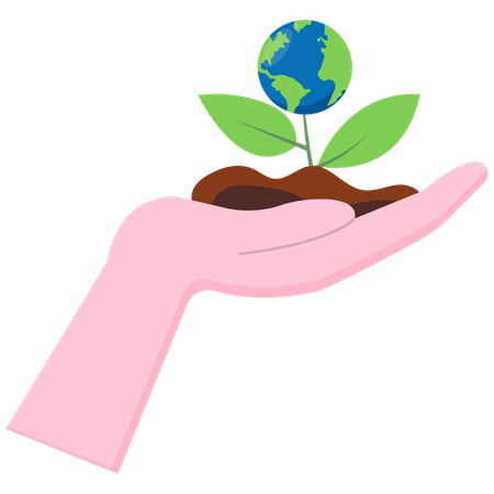 Sustainable Future  Illustration