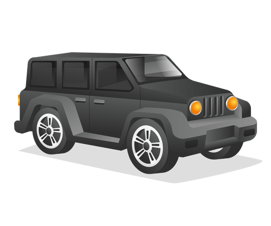 Suv car  Illustration