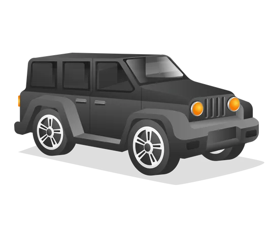 Suv car  Illustration