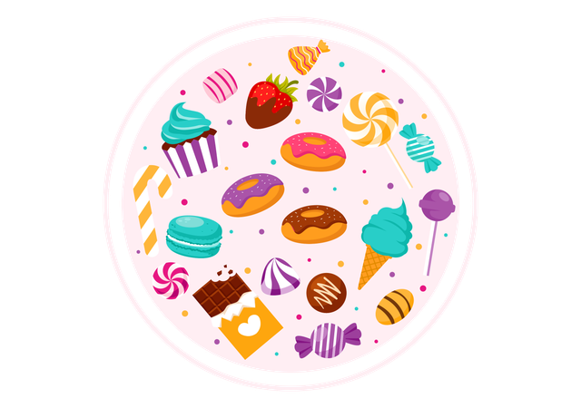 Sweet Shop  Illustration