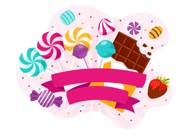 Sweet Shop  Illustration