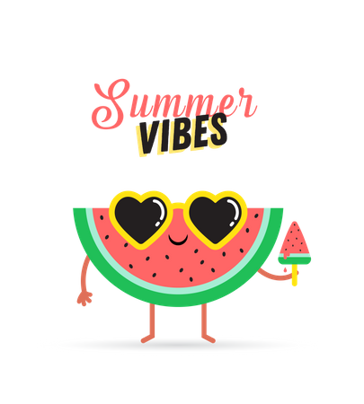 Sweet summer Illustration