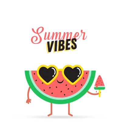 Sweet summer  Illustration