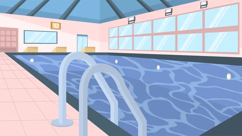 Swimming Pool Illustration