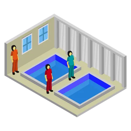 Swimming Pool  Illustration