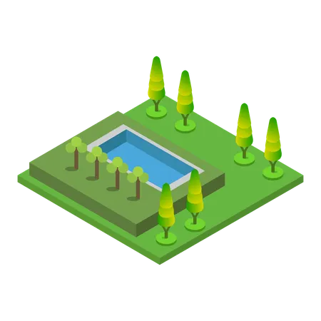 Swimming pool  Illustration