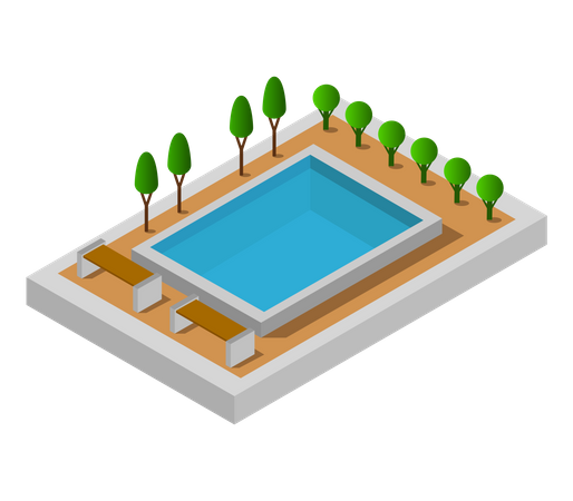 Swimming pool  Illustration