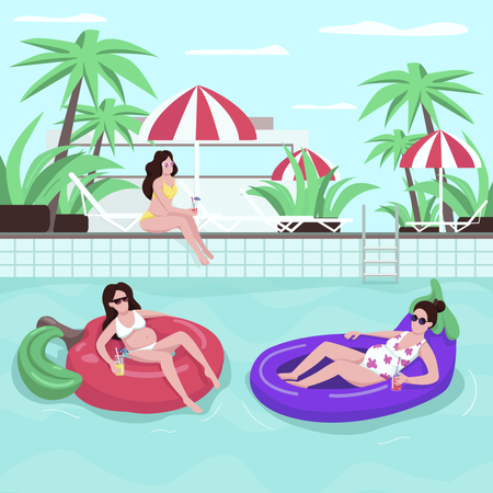 Swimming pool  Illustration