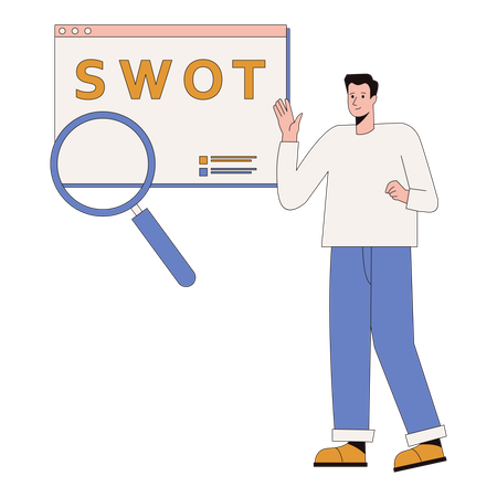 SWOT Analysis  Illustration